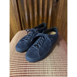 EUC MEN’S GOOD MAN BRAND EDGE LO TOP SNEAKERS SIZE 10.5 US BLUE SUEDE LACE UP